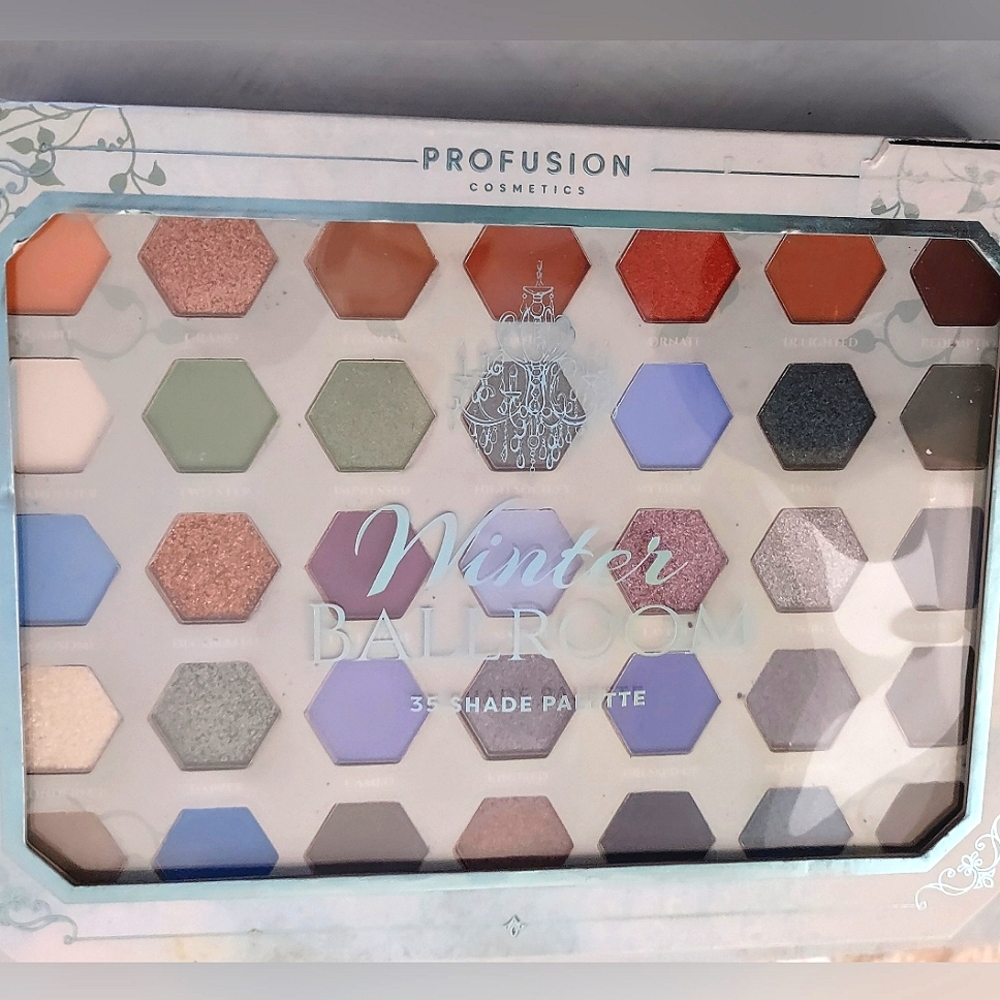 Profusion Cosmetics Winter Ballroom 35 Shade Palette Eyeshadow